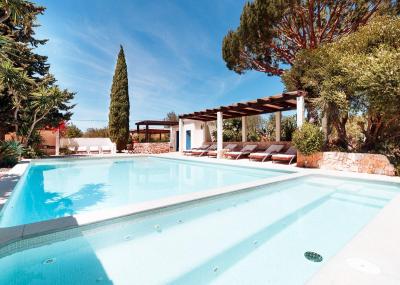 Heated pool B&B Casa Porta Azul Boliqueime Algarve