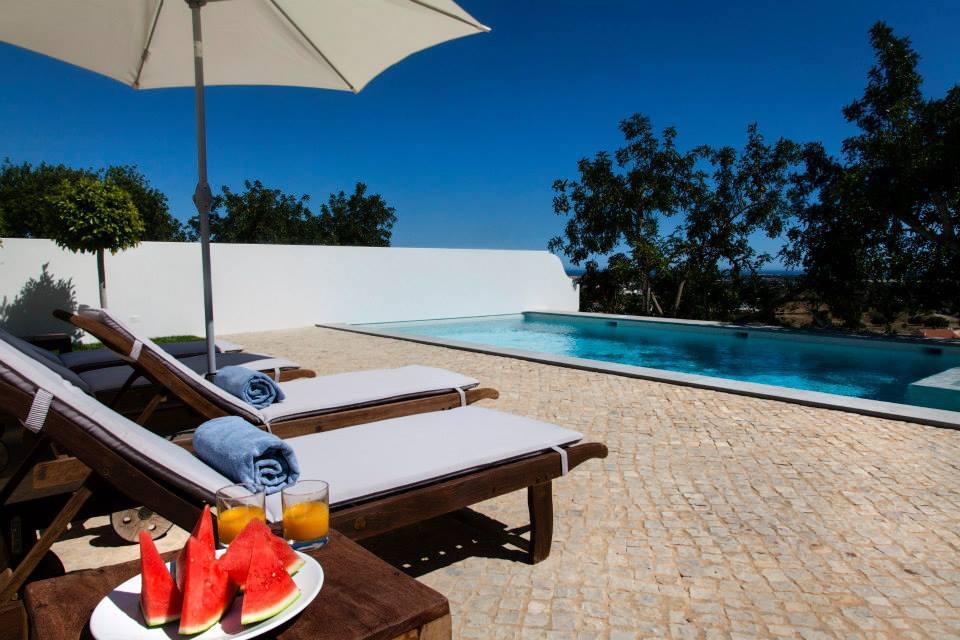Private pool at Casa da Aldeia